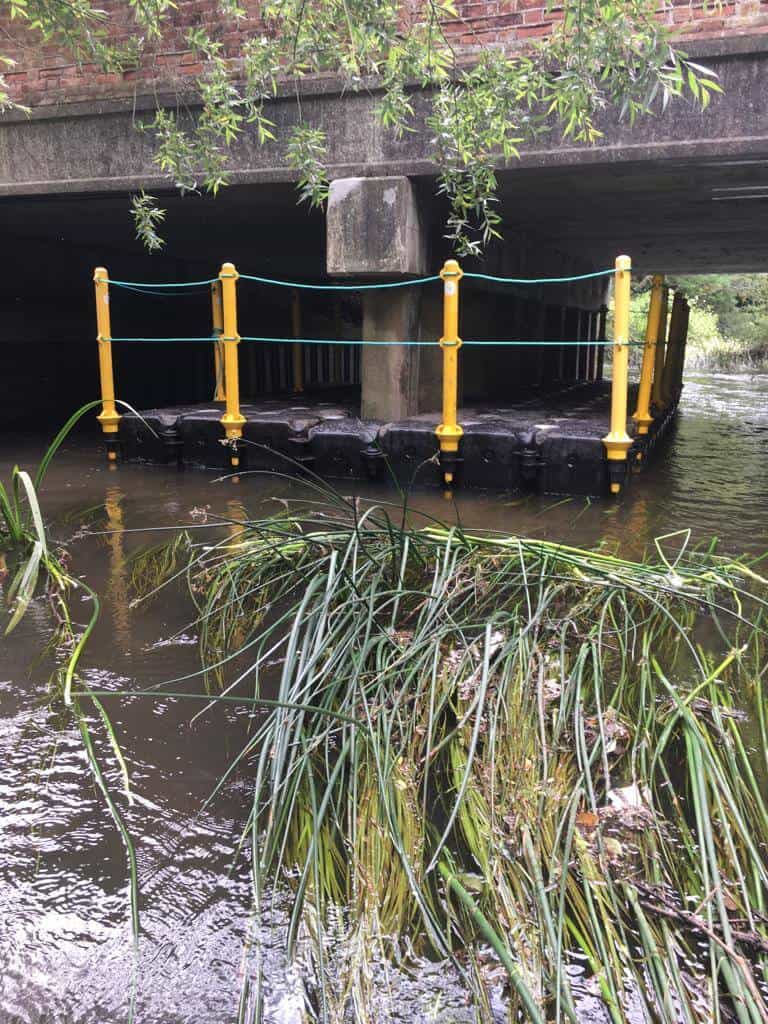 rental modular cubes bridge repairs