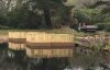 exbury decked pontoons with spindle handrails