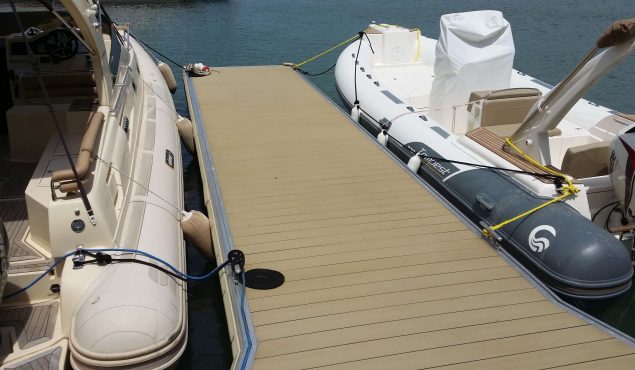 marine dock pontoon