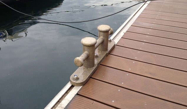 marine dock pontoon cleat