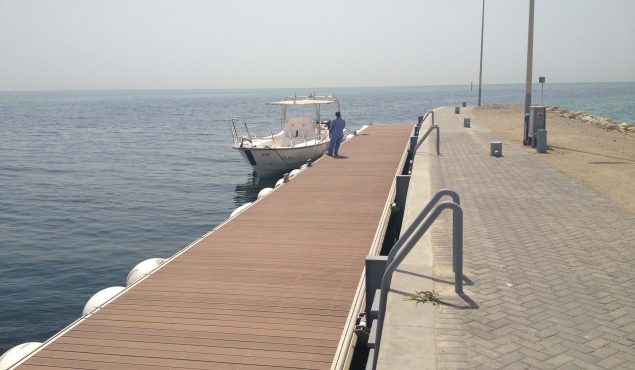 marine dock pontoon