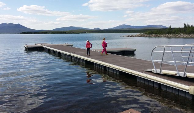 marine dock pontoon