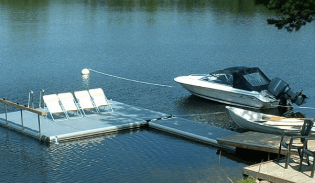 Easyfloat pontoon sunlounger