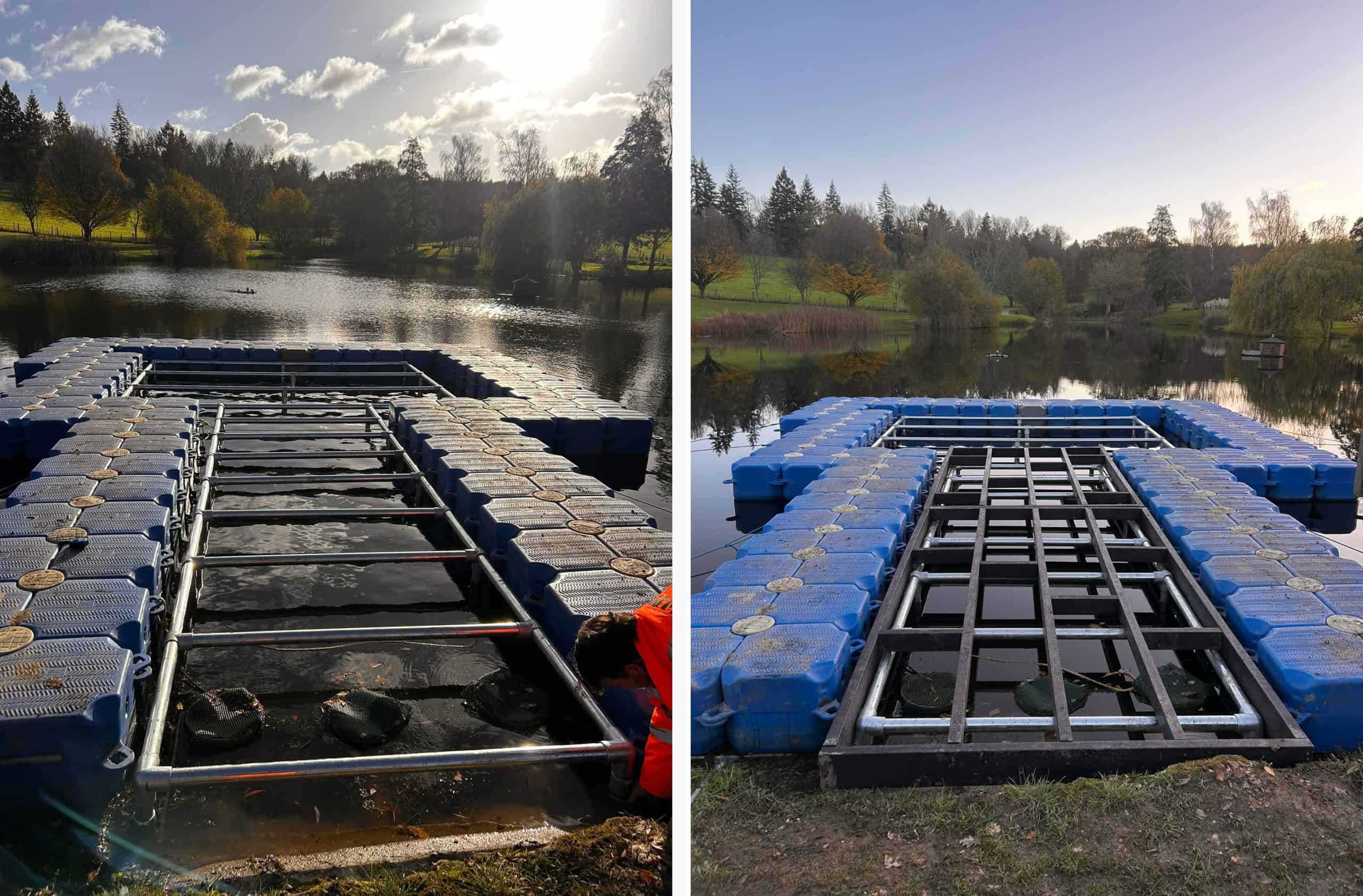 1st pic: Supporting framework for hammerhead jetty 2nd: Sub-frame for hammerhead jetty